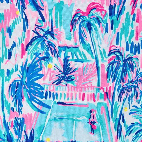 Lilly Pulitzer UPF 50+ Luxletic Dania Dress Set in Ravella Blue NWT - Size M - Picture 2 of 11